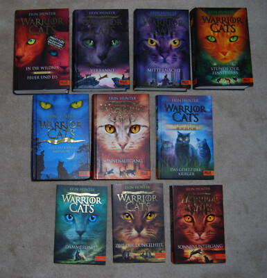Warrior Cats-Erin Hunter : 10 Bände