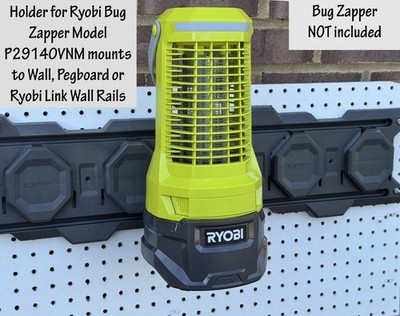 3D Printed Holder to Hang Ryobi bug zapper on Wall, Pegboard, or Link