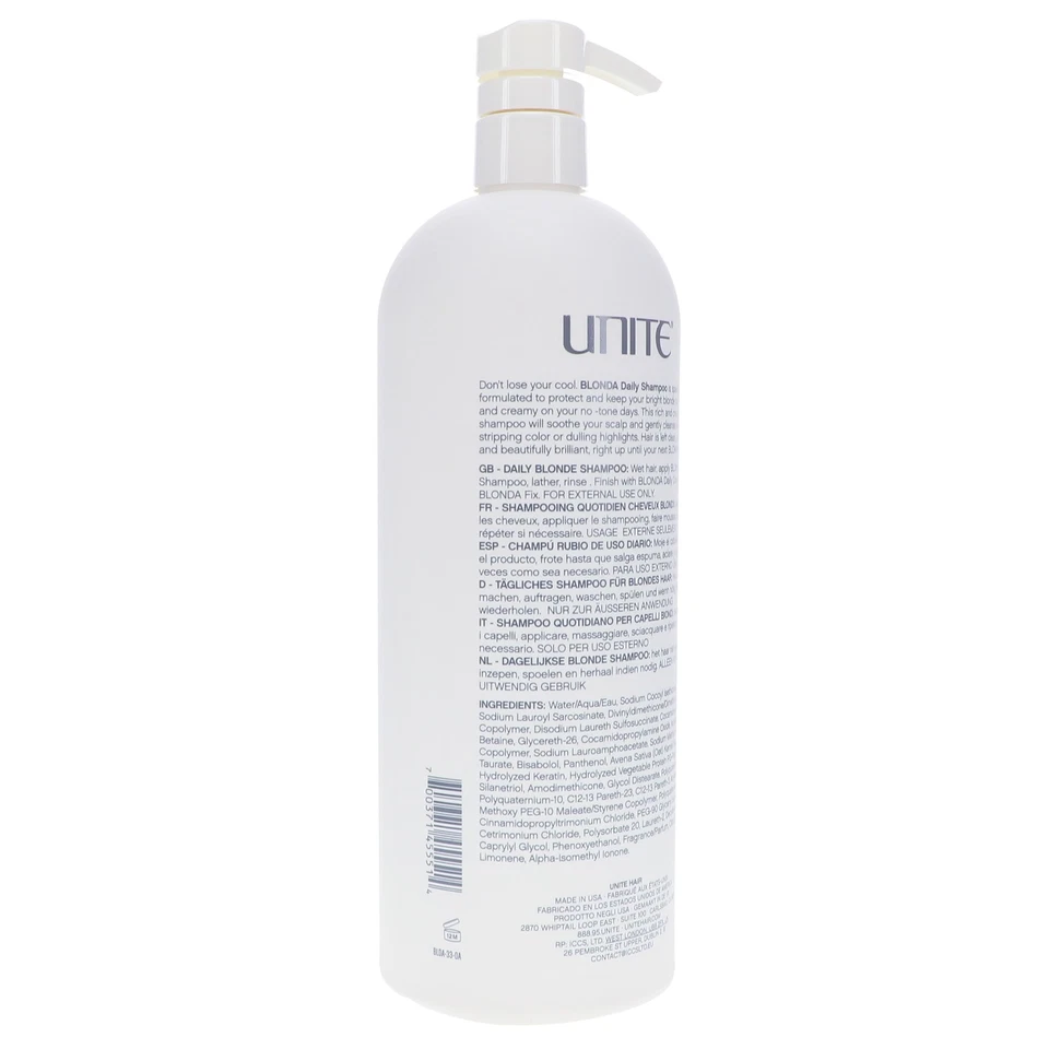 UNITE Hair Blonda Daily Shampoo 33.8 oz - Image 4 of 4