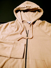 Standard JAMES PERSE Women's FULL ZIP 100 Cotton Size 2 HOODIE w/ POUCH POCKETS