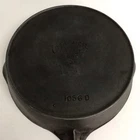 Wagner Ware Sidney -O- Cat Iron 1056 D with Heat Ring & Double Spout