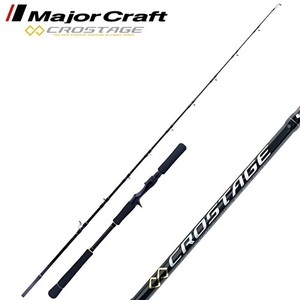 Canne à Pêche Major Craft Crostage CRXJ B732 MJ/T - Baitcast 7'3", 2 Brins, Jusqu'à 60g