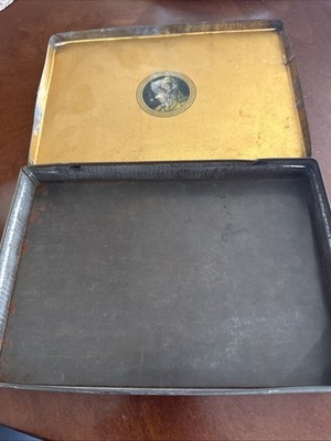 OMAR CIGARETTES TIN BOX - Turkish Blend (Vintage - 8.25'' x 5.75'')