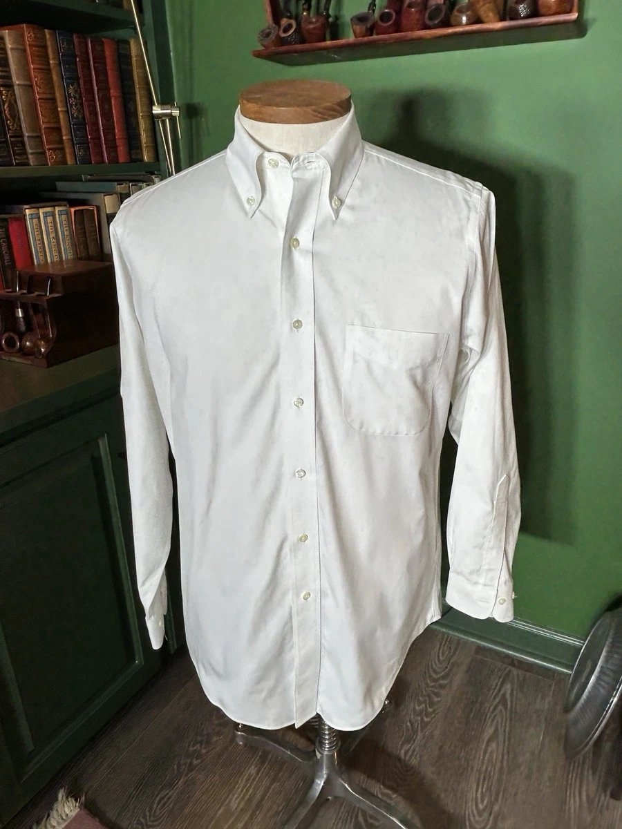 Brooks Brothers White Shirts for Men for sale | eBay