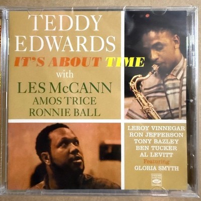 Teddy Edwards   It's About Time CD 2010 Remastered Jazz Fresh Sound