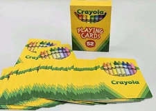 Brand New Factory Sealed 2024 Springbok Crayola Deck Of 52 Playing Cards