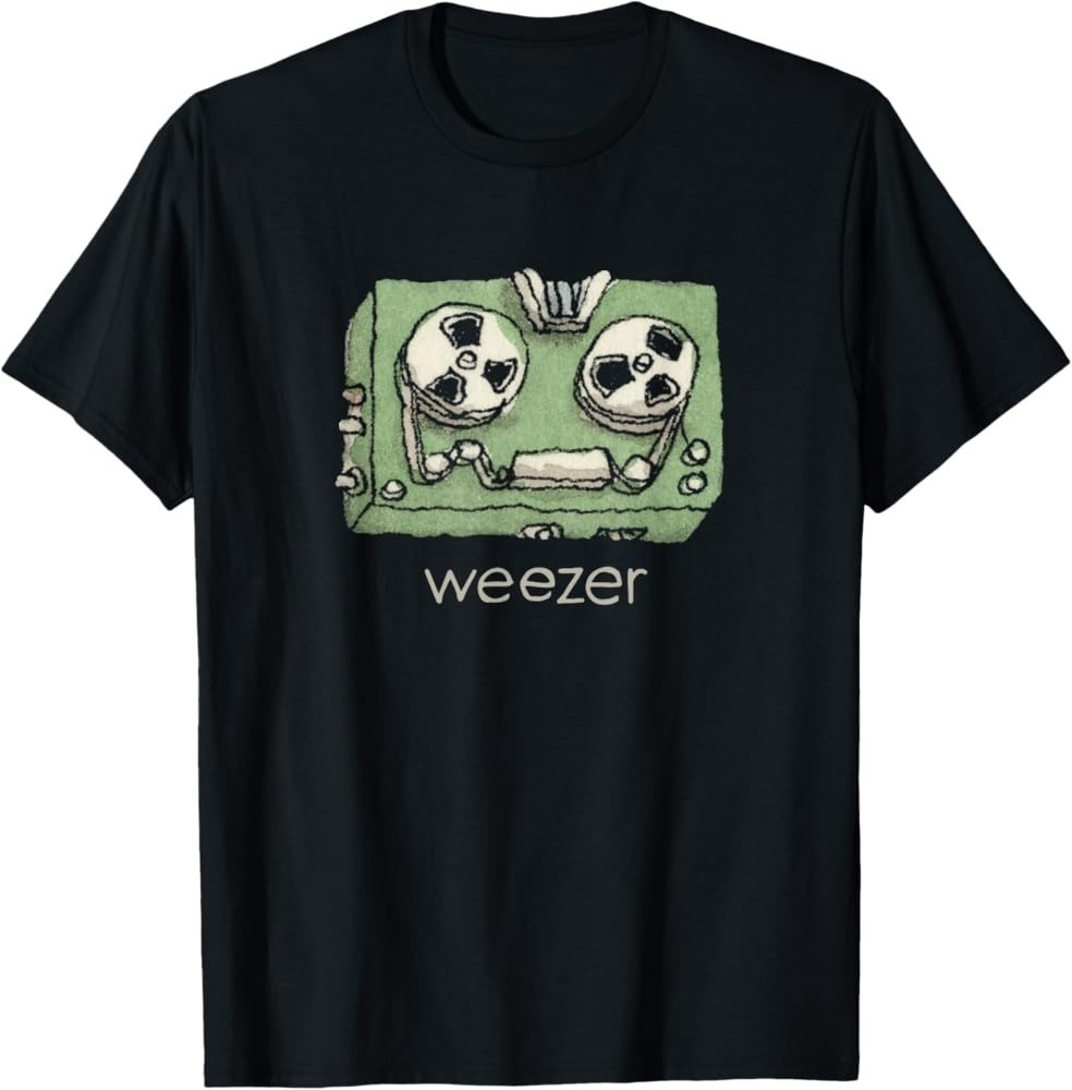 Hot New Weezer Music Band Blue Gift Funny Shirt Black S to 5XL EM085