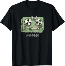 Hot New Weezer Music Band Blue Gift Funny Shirt Black S to 5XL EM085