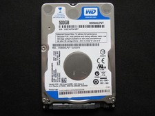 WD Western Digital 500GB 2.5" SATA Hard Drive HDD 7mm Slim - 100% Health