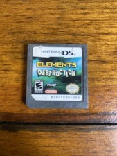 GAME NINTENDO DS Elements of Destruction DSi NDS lite dsi i xl dsixl 3DS
