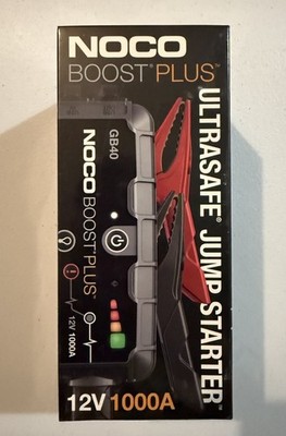 Noco GB40 1000A 12V Boost Plus UltraSafe Jump Starter Brand New Factory Sealed