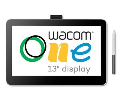 WACOM DTH134W0A One 13 Touch Pen & Touch Display Drawing Tablet