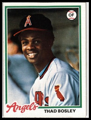 1978 Topps #619 Thad Bosley