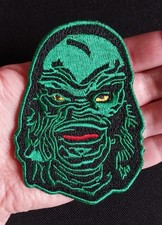 CLASSIC MONSTER MOVIE THE CREATURE HORROR FILM CULT CLASSIC IRON ON PATCH
