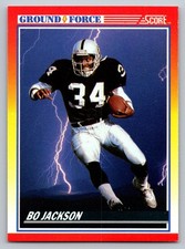 BO JACKSON (1987-1990) NFL Los Angeles Raiders - CHOOSE YOUR CARD!