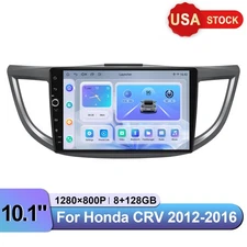 JOYING Plug and Play CarPlay Android 13 Radio 10.1 Inch for Honda CRV 2012-2016