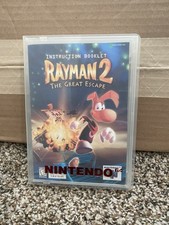Rayman 2  The Great Escape, Game, Manuel, Hard Box (Authentic Nintendo 64 (N64))