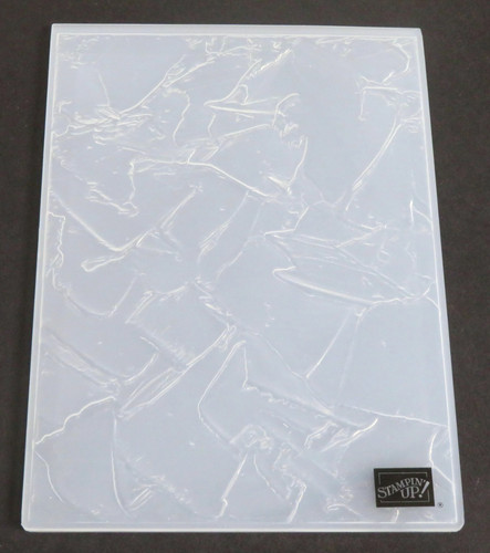 Stampin' Up PAINTED TEXTURE 3D Embossing Folder STUCCO BACKGROUND All Occasion