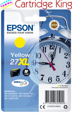 Epson Original T27XL Yellow Durabrite Ultra Ink - Image 6