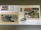 GB STAMPS CHANNEL TUNNEL CARRIED FIRST DAY COVER 2005 CRICKET MINI SHEET
