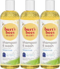 Baby Shampoo  Wash, Fragrance Free  Tear Free Baby Soap - 12 Ounce Bottle, Pac