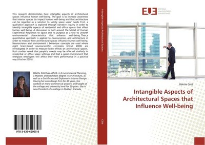 Intangible Aspects of Architectural Spaces that Influence Well-being Odette Côté