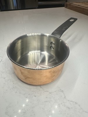 Rösle Copper Chalet Cookware Saucepan 5  Small Size Rare Vintage High-Quality