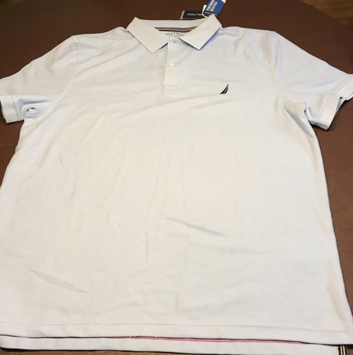 Nautica Performance Deck Shirt Classic Fit Sz XL Polo Knit (Read) - Picture 2 of 5