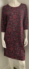 Weird Fish Starshine Organic Cotton Jersey Dress Size 12 Excellent Cond Free P&P