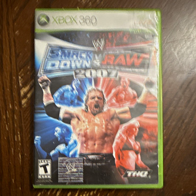 THQ WWE SmackDown vs. Raw 2007 Manual Included Xbox 360 T-Teen NTSC-U/C