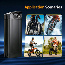 48V 20Ah Motorcycle Battery with 30A BMS, for 200W-1200W Outdoor Projects