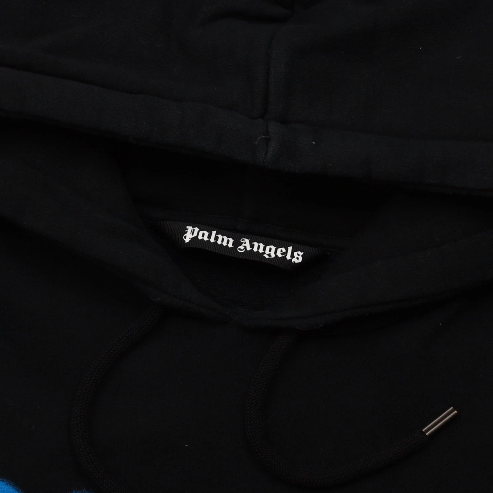 Felpa con cappuccio Palm Angels St Mortiz Heart taglia large nera