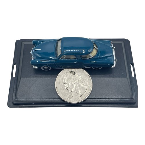 1950 Studebaker Champion Starlight Coupe Diecast car 1:87 Scale Oxford Aqua - Picture 14 of 24