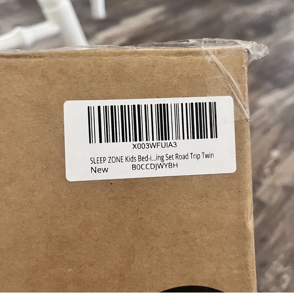 Conjunto de edredom duplo para crianças Sleep Zone cama em bolsa viagem de carro caminhões lençóis - Imagem 3 de 4