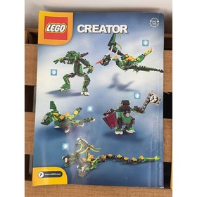 LEGO Creator 4894 Mythical Creatures Instruction Manuals Books 1 & 2 Only