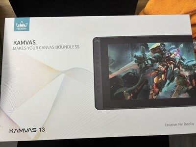 Huion Kamvas 13 Graphics Drawing Pen Tablet - Black (GS1331)