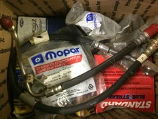 Small Box of Assorted Parts - Mopar, Clevite, GM, Standard - F0618
