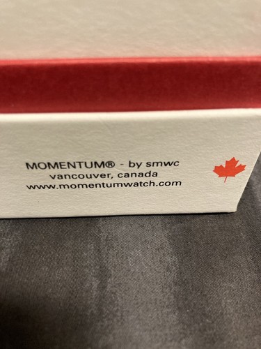 New Momentum Aeromax Ti Sapphire glass Leather band - Picture 2 of 4