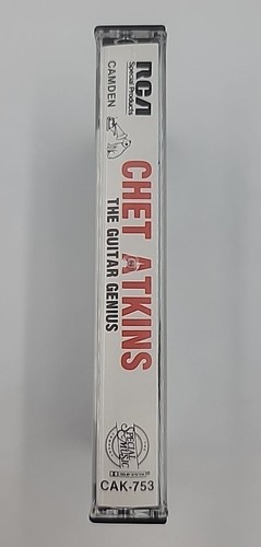 Chet Atkins: The Guitar Genius (1985, Cassette Tape) RCA Records - VG Condition - Picture 3 of 5