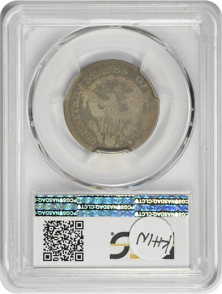 Busto 1806 cuarto de plata AG03 PCGS Foto 2 de 2