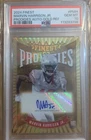 2024 Topps Finest Prodigies Marvin Harrison Jr. Gold Refractor Auto /50 PSA 10