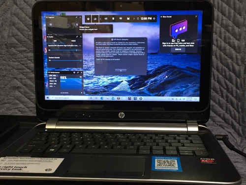HP Pavilion TouchSmart 11-E115NR (TS 11) Notebook