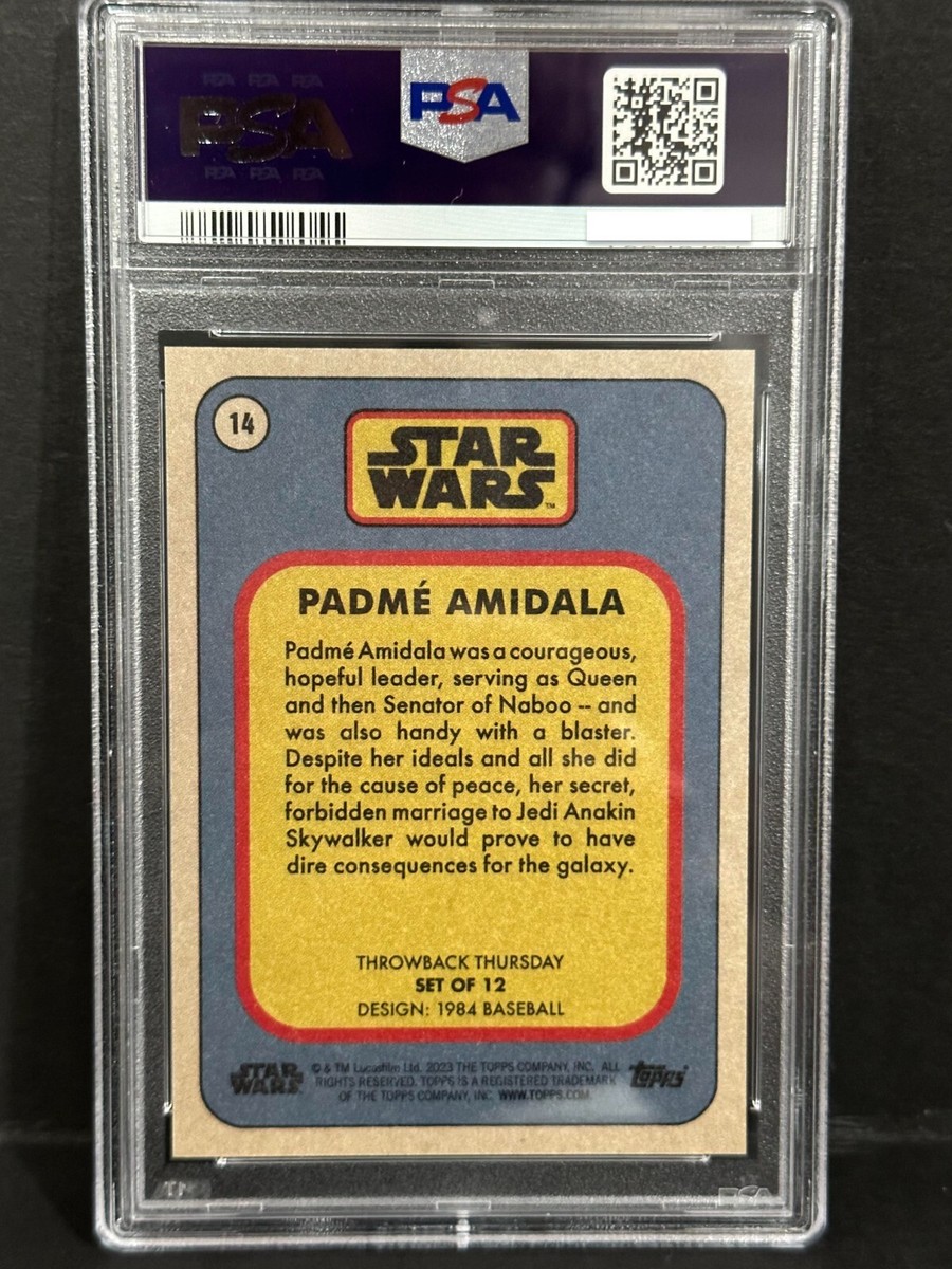 2023 Topps Star Wars Set 5 Throwback Thursday #14 Padme Amidala