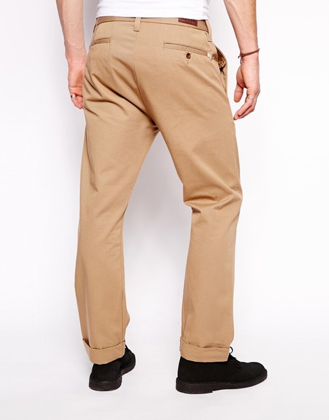 Pantaloni Edwin Enthusiast French Twill 10oz Stone Non Lavati W31 L00