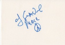 Country Joe McDonald Autogramm signed 10x15 cm Karteikarte 