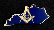 Masonic Kentucky Lapel Pin (KYM-1)