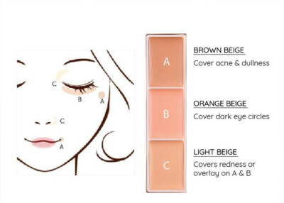 ベルセレージュStick Concealer NEO 3本セット EXCEL] Silent Cover Concealer 3.8g JAPAN NEW | eBay