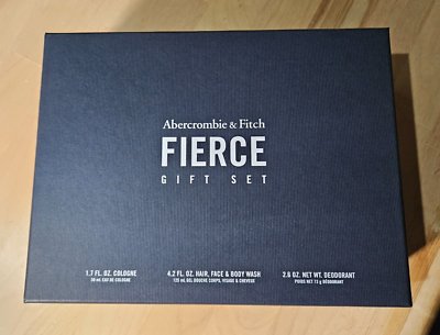 Abercrombie and Fitch A&F Fierce Gift set-Cologne, Body wash