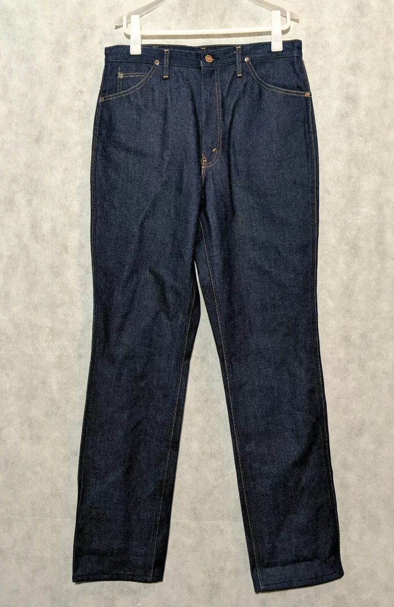 Big Mac JC Penney Vintage 60s NOS Indigo Denim Sanforized Jeans 33 X 37