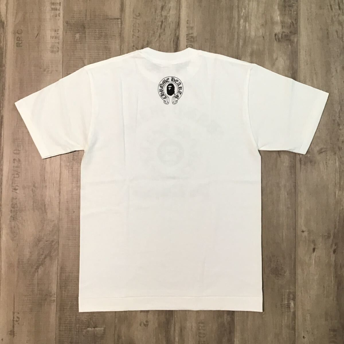BAPE × Chrome Hearts Milo T-shirt a bathing ape NIGO White BAPE × Chrome Hearts Milo T-shirt a bathing ape NIGO White
